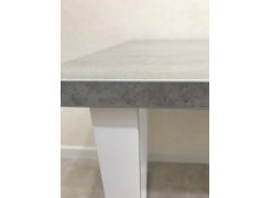 Деревянный стол Лота Лофт 120(160)х75 черный матовый / бетон светлый фото покупателя 36