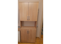 Шкаф С214 белый / дуб сонома фото покупателя 1