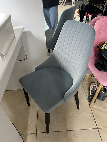 Стул на металлокаркасе Kora beige / black фото покупателя 452