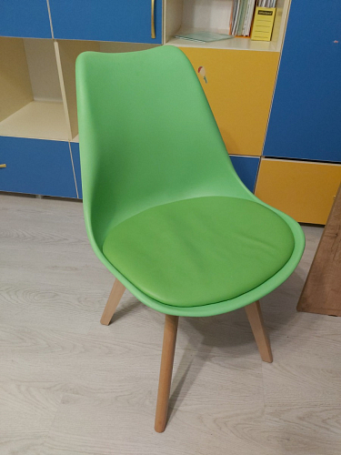 Деревянный стул Bonuss dark gray / black фото покупателя 91