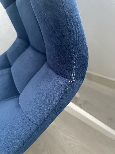 Стул на металлокаркасе Чилли бежевый / белый каркас фото покупателя 777