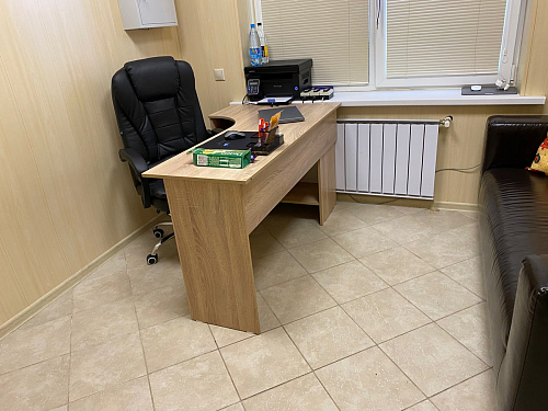 Письменный стол СПм-25 левый дуб сонома фото покупателя 75