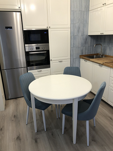 Стул на металлокаркасе Kora beige / black фото покупателя 2