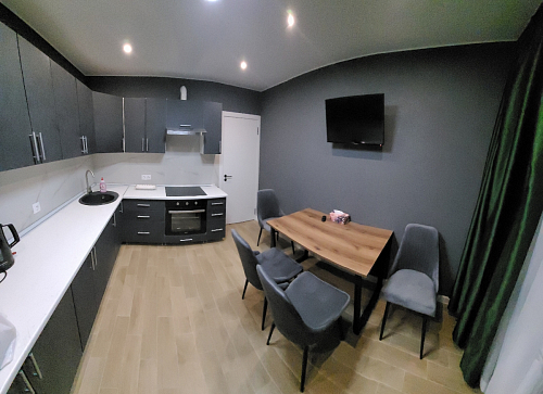 Стол Лота Лофт 120 32 мм бетон / черный матовый фото покупателя 182