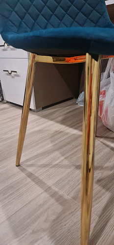 Стул на металлокаркасе Dabl wine red фото покупателя 146