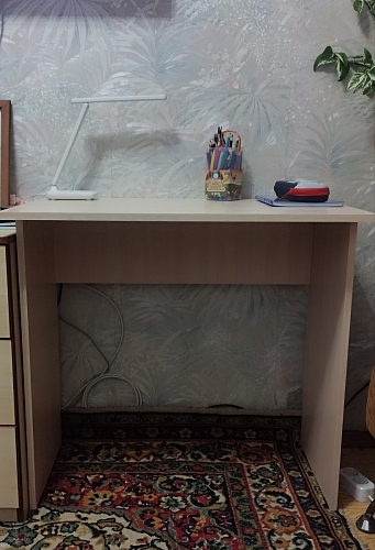 Стол письменный Kiwi белый  - Уцененный экземпляр фото покупателя 69