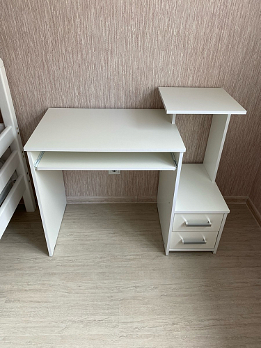 Стол компьютерный Джаз-24 правый венге фото покупателя 9