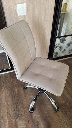 Компьютерное кресло One/Ван флок серый 29 фото покупателя 30