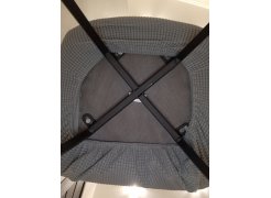 Стул на металлокаркасе Чилли светло-серый / черный фото покупателя 595