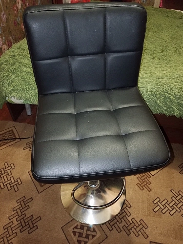 Барный стул Paskal white / chrome фото покупателя 4