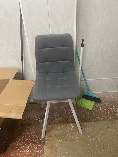 Стул на металлокаркасе Чилли бирюзовый / черный фото покупателя 1440