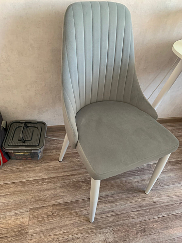 Стул на металлокаркасе Kora gray / black фото покупателя 261