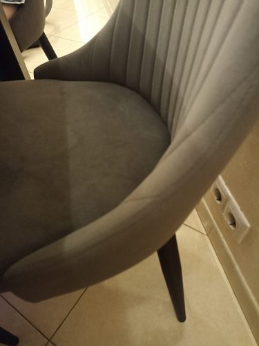 Стул на металлокаркасе Kora white / gray фото покупателя 280