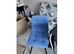 Стул на металлокаркасе Чилли розовый / черный каркас фото покупателя 52