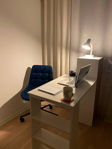 Компьютерное кресло Честер темно-серый велюр velutto 32 / белый фото покупателя 40