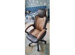 Компьютерное кресло Kadis коричневое / бежевое фото покупателя 33