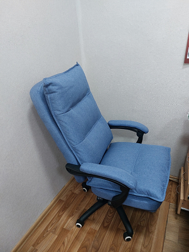 Компьютерное кресло Rapid голубое фото покупателя 54