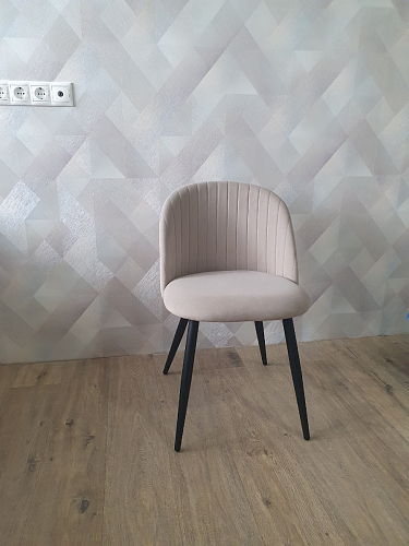 Стул на металлокаркасе Gabi latte / gold / black фото покупателя 416