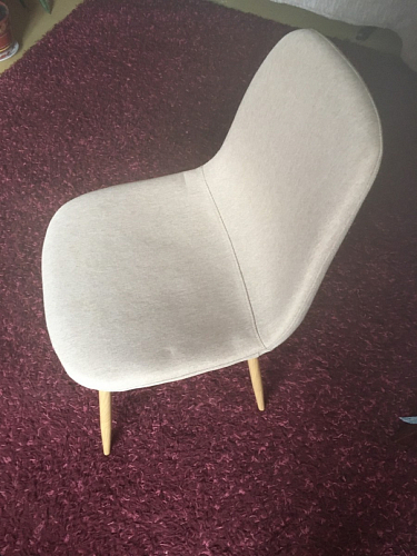 Стул на металлокаркасе Lilu 05 gray / white фото покупателя 71