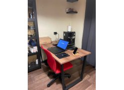 Стол Лота Лофт 120 25 мм сабия / черный матовый фото покупателя 215