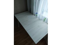 Стол Тринити Лофт 120 32 мм бетон / черный матовый фото покупателя 559