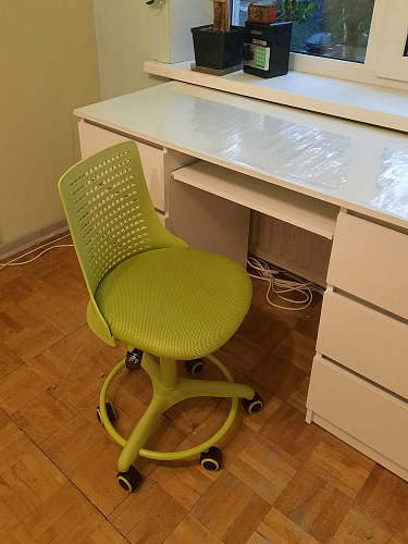 Компьютерное кресло Kiddy ткань серый фото покупателя 33