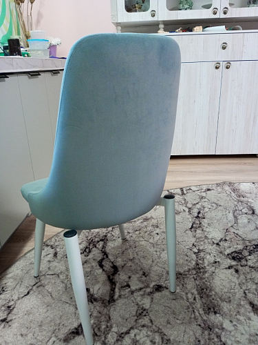 Стул на металлокаркасе Kora wine red / black фото покупателя 383