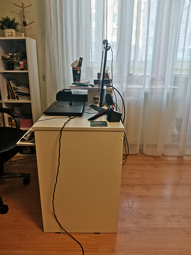 Компьютерный стол Джаз-24 правый дуб сонома фото покупателя 28