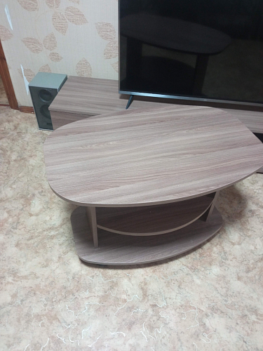 Журнальный стол Лидер ясень шимо темный фото покупателя 33