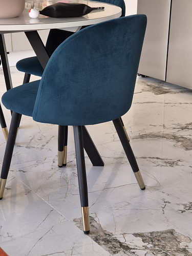 Стул на металлокаркасе Gabi gray / black фото покупателя 613