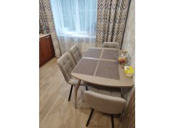 Стул на металлокаркасе Чилли розовый / черный каркас фото покупателя 556