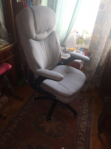 Компьютерное кресло Kolum серое фото покупателя 3