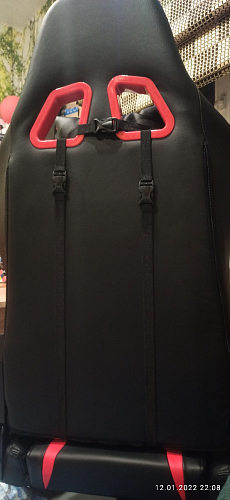 Компьютерное кресло Blok red / black фото покупателя 16