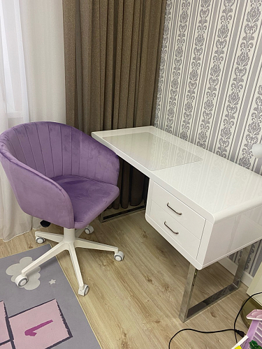 Компьютерное кресло Тибо 01 светло-коричневый / черный фото покупателя 176