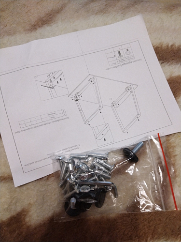Стол Лота Лофт 140 25 мм черный матовый / бетон фото покупателя 527