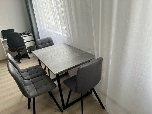 Стул на металлокаркасе Чилли бирюзовый / черный фото покупателя 774