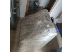 Кухонный диван угловой Мирта левый микровельвет черный фото покупателя 3