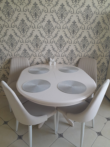 Стул на металлокаркасе Kora gray / black фото покупателя 18