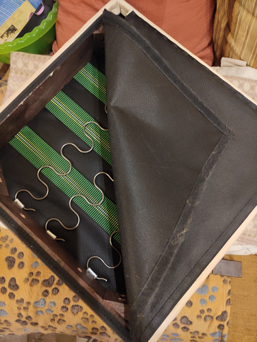 Стул Menson dark walnut / fabric brown фото покупателя 3