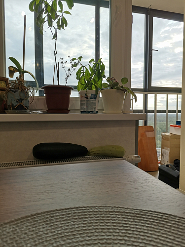 Деревянный стол Лота Лофт 140х80 черный матовый / бетон светлый фото покупателя 859