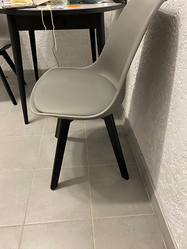 Деревянный стул Bonuss light gray / wood фото покупателя 100