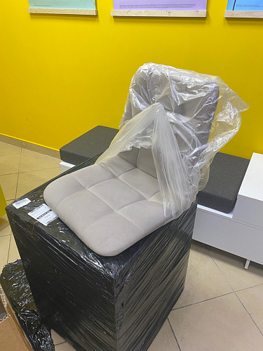 Стул на металлокаркасе Чилли зеленый / белый каркас фото покупателя 398