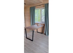 Стол Лота Лофт 140 25 мм юта / белый матовый фото покупателя 767