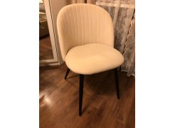 Стул на металлокаркасе Gabi gray / black фото покупателя 781