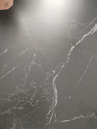 Керамический стол Вилли 140(200)х80х75 черный мрамор shakespeare black / черный фото покупателя 35