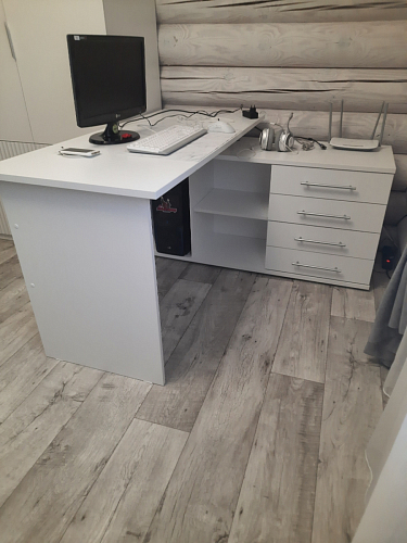 Компьютерный стол КСТ-109П правый венге фото покупателя 18