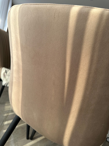 Стул на металлокаркасе Седа К латте / черный фото покупателя 193