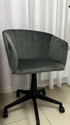 Компьютерное кресло Тибо confetti chocolate / белый фото покупателя 192