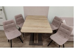 Стул на металлокаркасе Чилли розовый / черный каркас фото покупателя 25