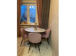 Стул на металлокаркасе Gabi green / black фото покупателя 83